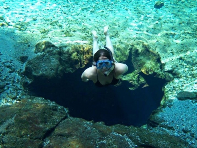 snorkel en el caribe